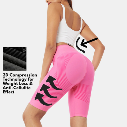 POWERSHORTS™ | 3D Anti-Cellulite biker Shorts (BLACK)